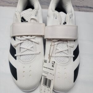 Adidas Adipower 2 Weightlifting Shoes Men’s 7.5 Style: GZ5953 White Black Power